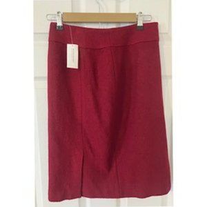 Banana Republic Fall Red Skirt